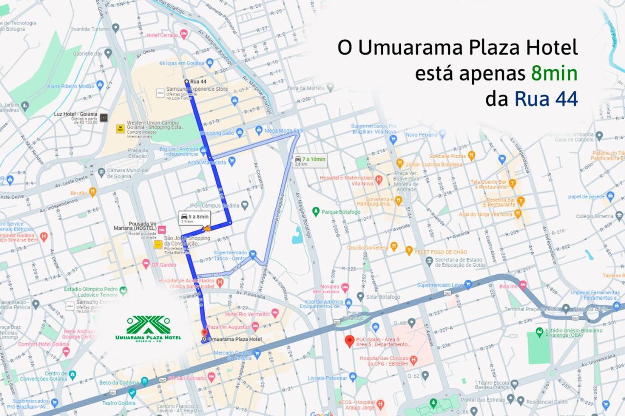 Umuarama Plaza Hotel By Castelo Itaipava Goiania Luaran gambar